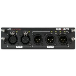 Allen & Heath M-DL-AES4I6O-A карта AES3 I/O для систем DLive
