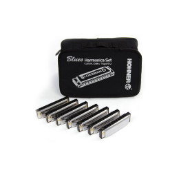 Hohner M91105 Blues Harmonica Set Набор состоит из 7-ми гармошек Bluesband