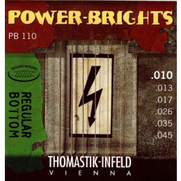 Thomastik PB110 Power-Brights Regular Bottom Комплект струн для электрогитары