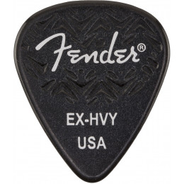 Fender WAVELENGTH 351 X HVY 6 PK BLACK Медиаторы