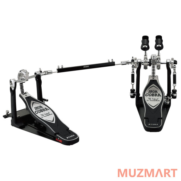 Tama HP900RWN IRON COBRA DRUM PEDAL W/CASE Двойная педаль для барабана в кейсе