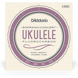 D'Addario EJ99SC Струны для укулеле сопрано/концерт