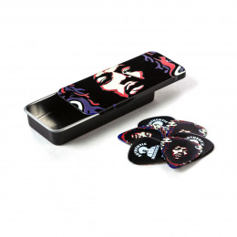 Dunlop JHPT15H Jimi Hendrix Star Haze Pick Tin Сувенирный набор медиаторов в пенале