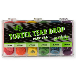 Dunlop 4130 Tortex Teardrop Display Коробка с медиаторами