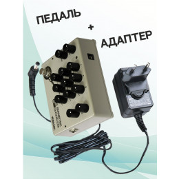 Yerasov KIT SCS-PQ10B_ACDOO6 Педаль эффектов с адаптером питания