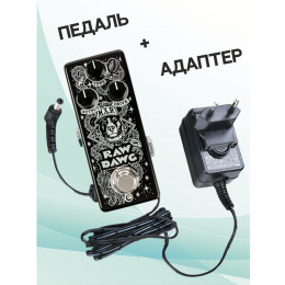 Dunlop KIT EG74 MXR Raw Dawg_ACDOO6 Педаль овердрайв с адаптером питания