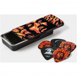Dunlop HENDRIX VOODOO FIRE PICK TIN Набор медиаторов