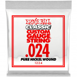 Ernie Ball 1224 Одиночная струна для электрогитары