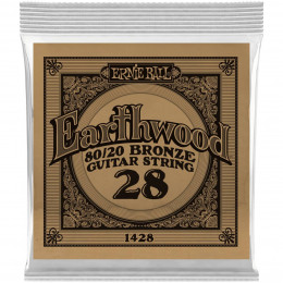 Ernie Ball 1428 Одиночная струна для электрогитары