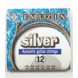 Emuzin 12А231 SILVER Струны для 12-ти струнной акустической гитары