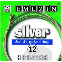 Emuzin 12А233 SILVER Струны для 12-ти струнной акустической гитары