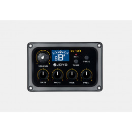 Joyo EQ-504-F Звукосниматель с 4-х полосным эквалайзером и тюнером