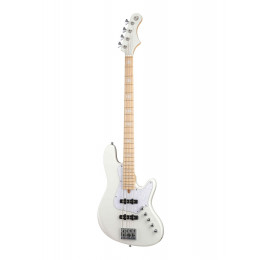 Cort NJS4-WHT Elrick NJS Series Бас-гитара, с чехлом