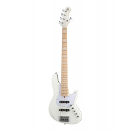 Cort NJS5-WHT Elrick NJS Series Бас-гитара 5-струнная, с чехлом