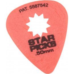 Everly 30011 Star Pick Медиаторы 1 шт, толщина 0.50мм