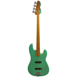 Markbass MB GV 4 Gloxy Val Surf Green CR MP Бас-гитара с чехлом