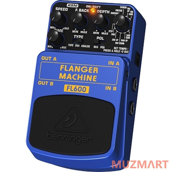 Behringer FL600 Flanger Machine Педаль моделирования эффектов фленджер