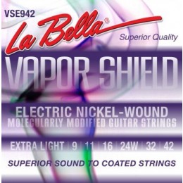 La Bella VSE942 Струны для электрогитары, Extra Light, 9-42