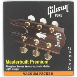 Gibson SAG-MB12 MASTERBUILT PHOSPHOR BRONZE Струны для акустической гитары