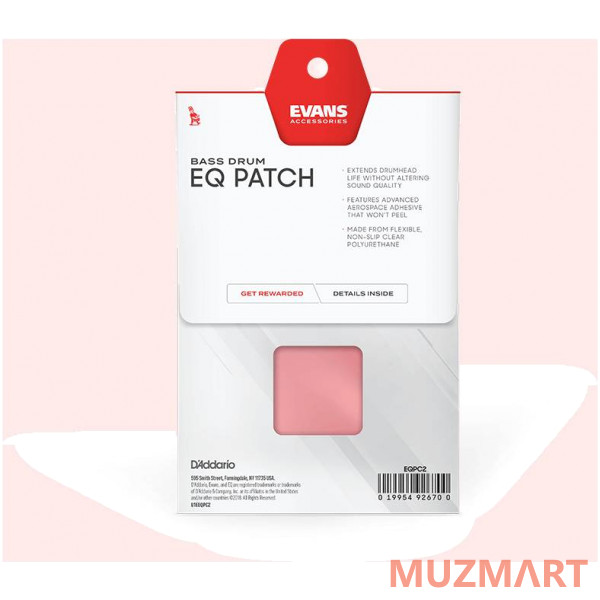 Evans EQPC2 Наклейка для педалей Evans EQ Double