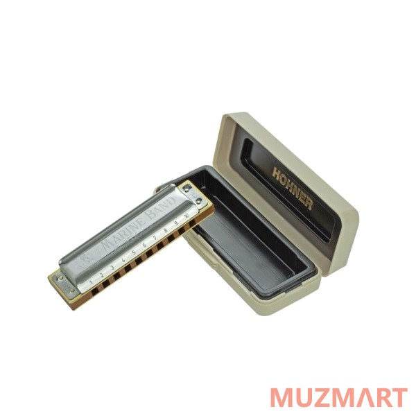 Hohner Marine Band C Nat. Minor (M1896416X) Губная гармоника с уроками