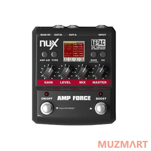 NUX Amp Force Эмулятор гитарных усилителей