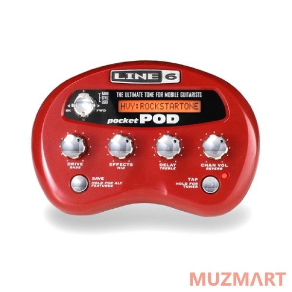 Line 6 Pocket Pod Direct Guitar Preamp Гитарный процессор