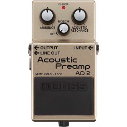 Boss AD-2 Преамп для электроакустической гитары