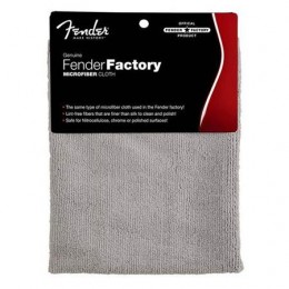 Fender FACTORY MICROFIBER CLOTH GRAY Полировочная салфетка