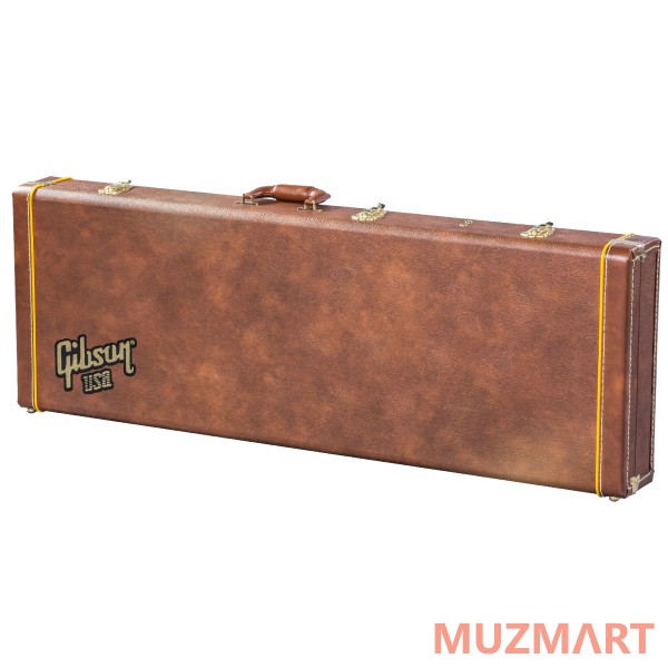 Gibson Hard Shell, Case, Firebird Historic Brown Кейс для электрогитары Firebird